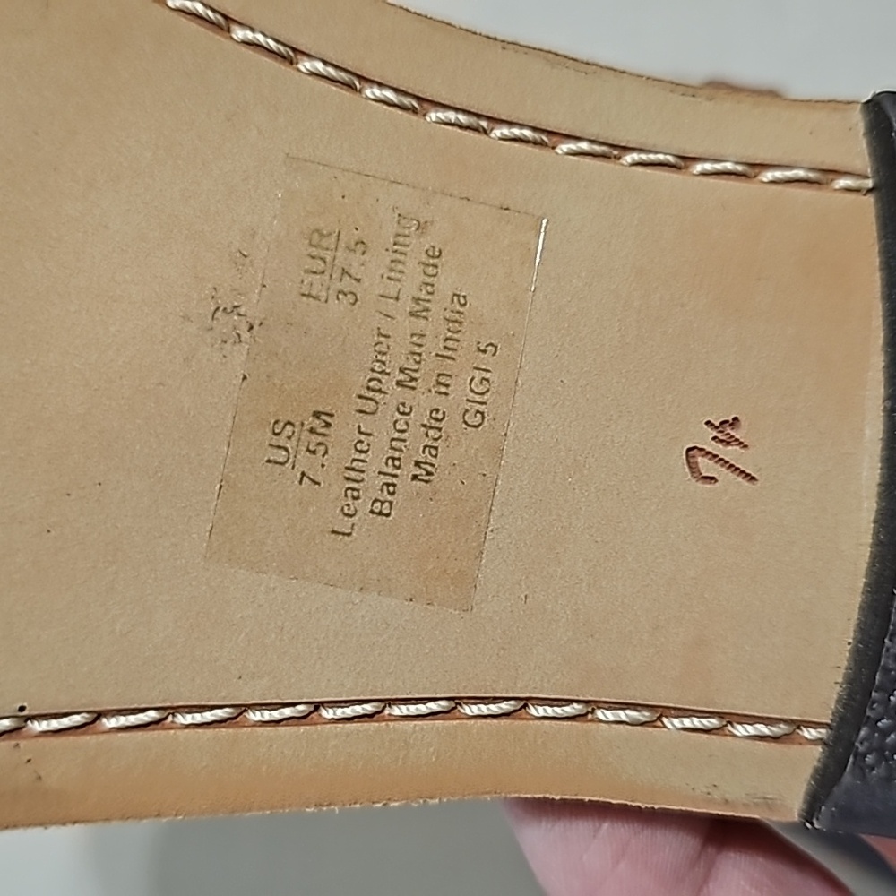 Sam Edelman Gigi 5 Leather Sandals - Picture 10 of 11
